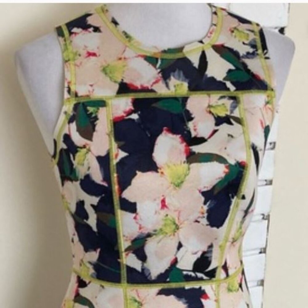 J. Crew Floral Cove Scuba Dress - Worn Once - Size 6